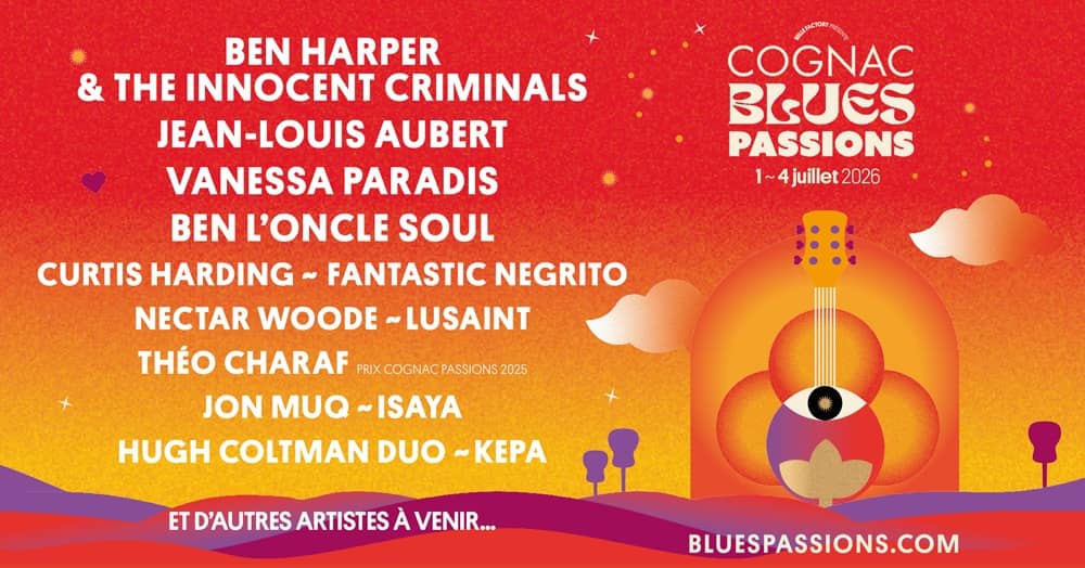 COGNAC BLUES PASSIONS 2026