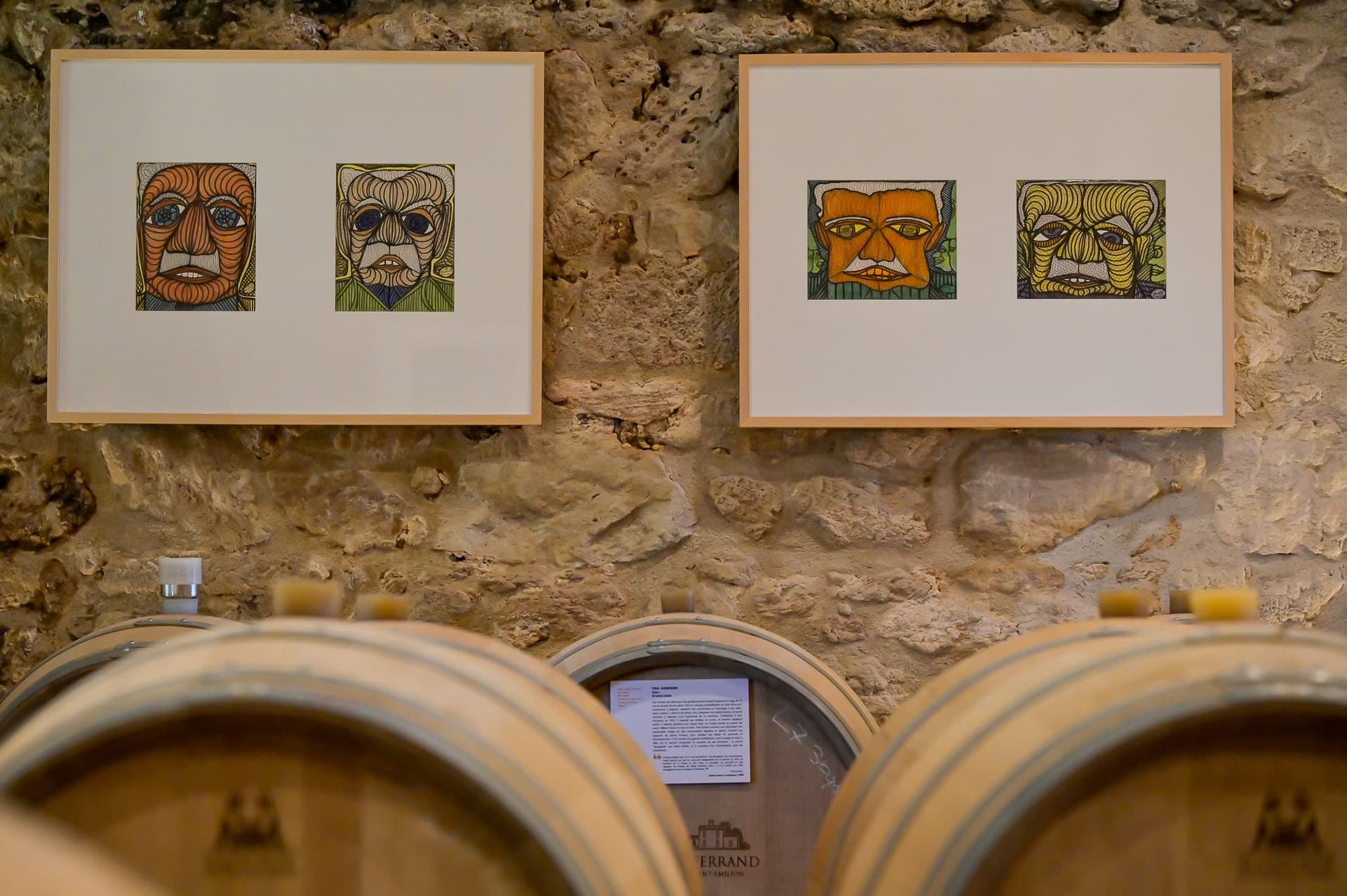 Un célèbre château de Saint-Emilion  accueille une exposition inédite