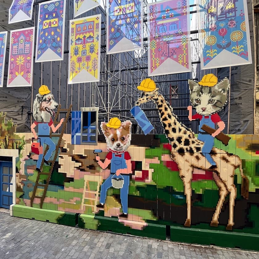 Rue de la Rousselle à Bordeaux : après les effondrements, la culture se relève