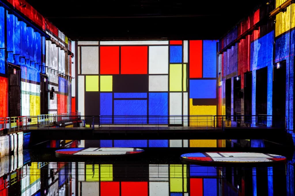 Bassins des Lumières : Mondrian en met plein la vue à Bordeaux