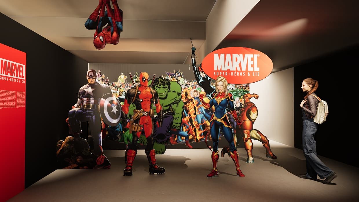 Tout l’univers Marvel déballé à Angoulême avec une exposition évènement
