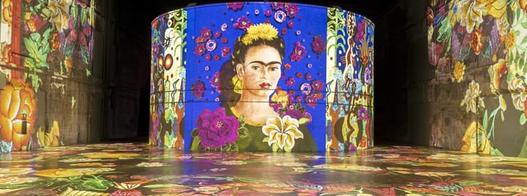 Frida Khalo illumine les Bassins des Lumières