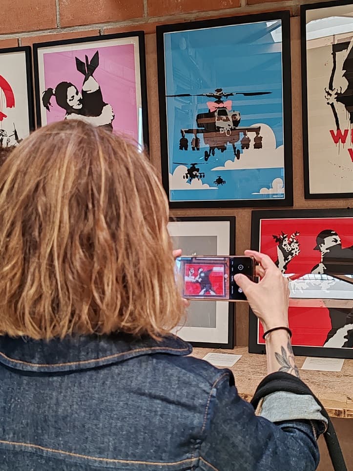 Le célèbre artiste Banksy détourné dans les Landes !