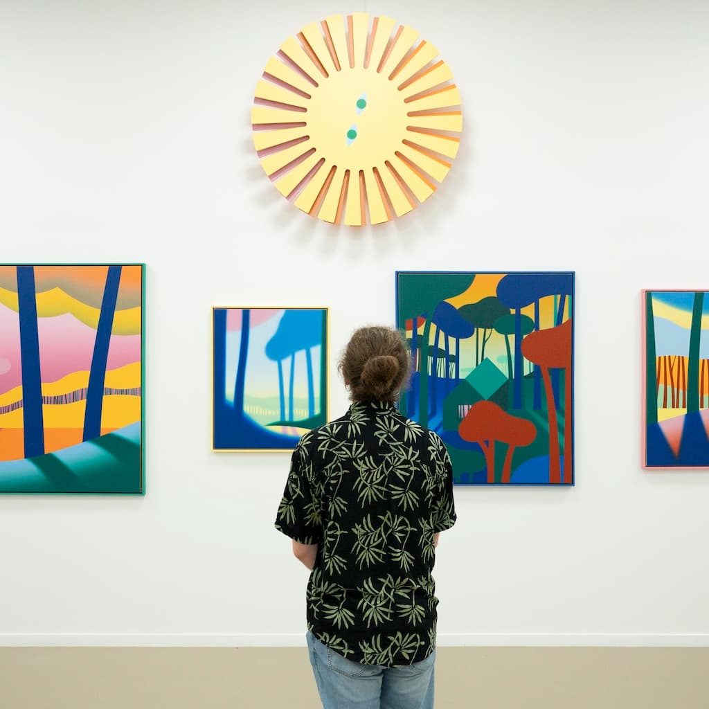 Le soleil joue les prolongations au centre d’art de Labenne