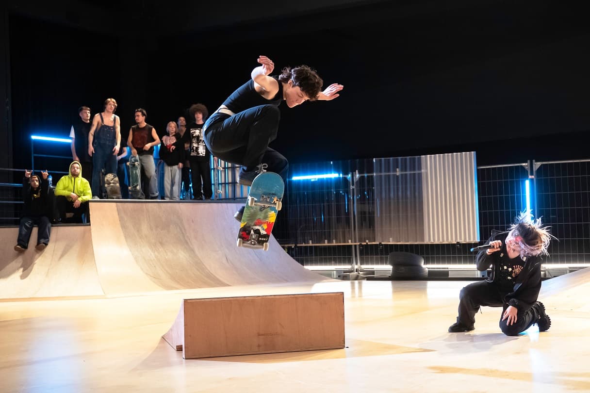 Un skatepark géant sur scène à Saint-Médard-en-Jalles