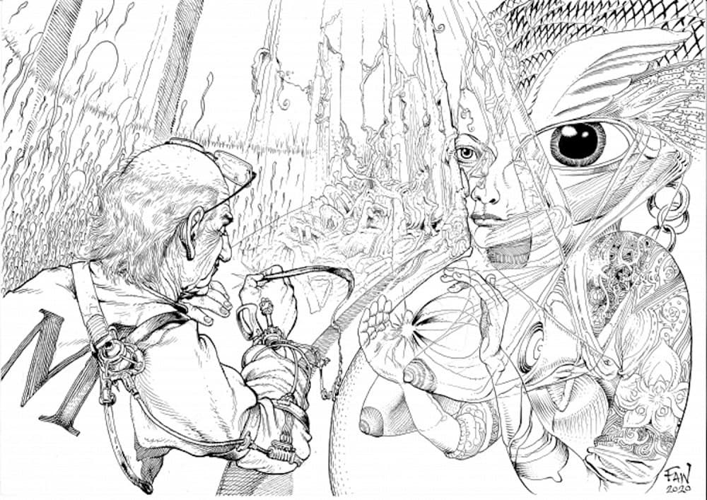 La Cité de la BD à Angoulême expose l’auteur caméléon Fawzi