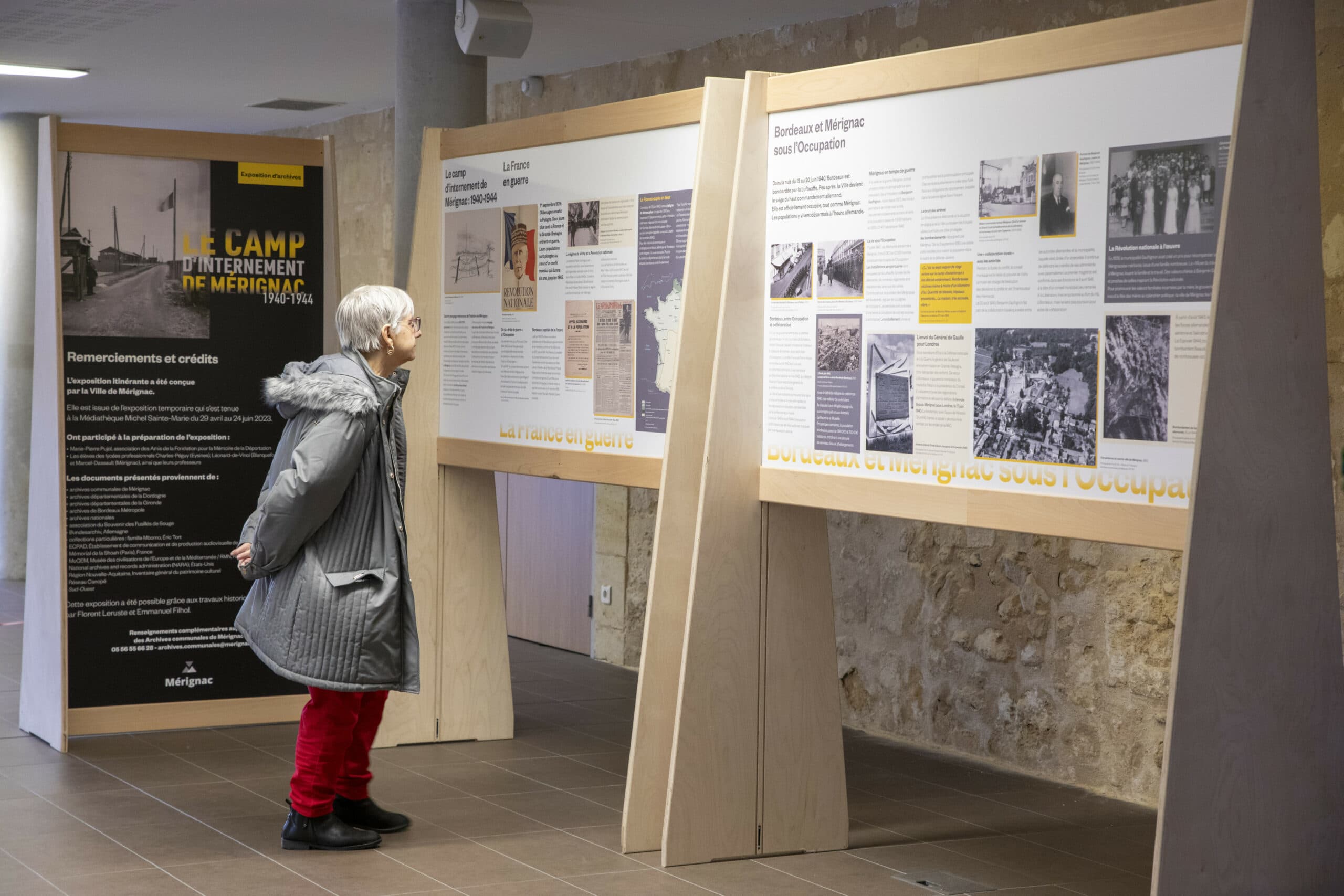 Mémoire de guerre aux archives départementales de la Gironde