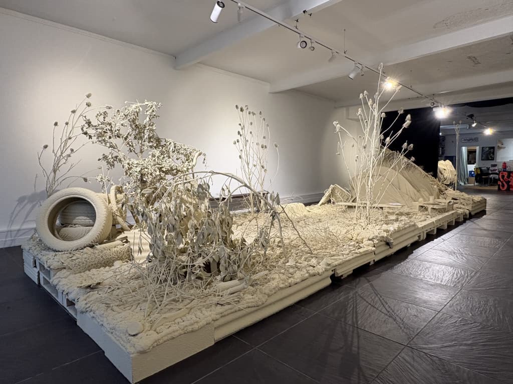 Une oeuvre monumentale à découvrir à la galerie Kaxu à Bayonne