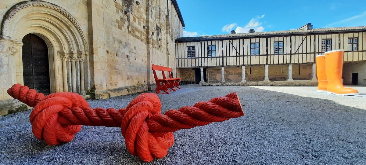 Changement d’échelle avec Lilian Bourgeat à l’abbaye d’Arthous